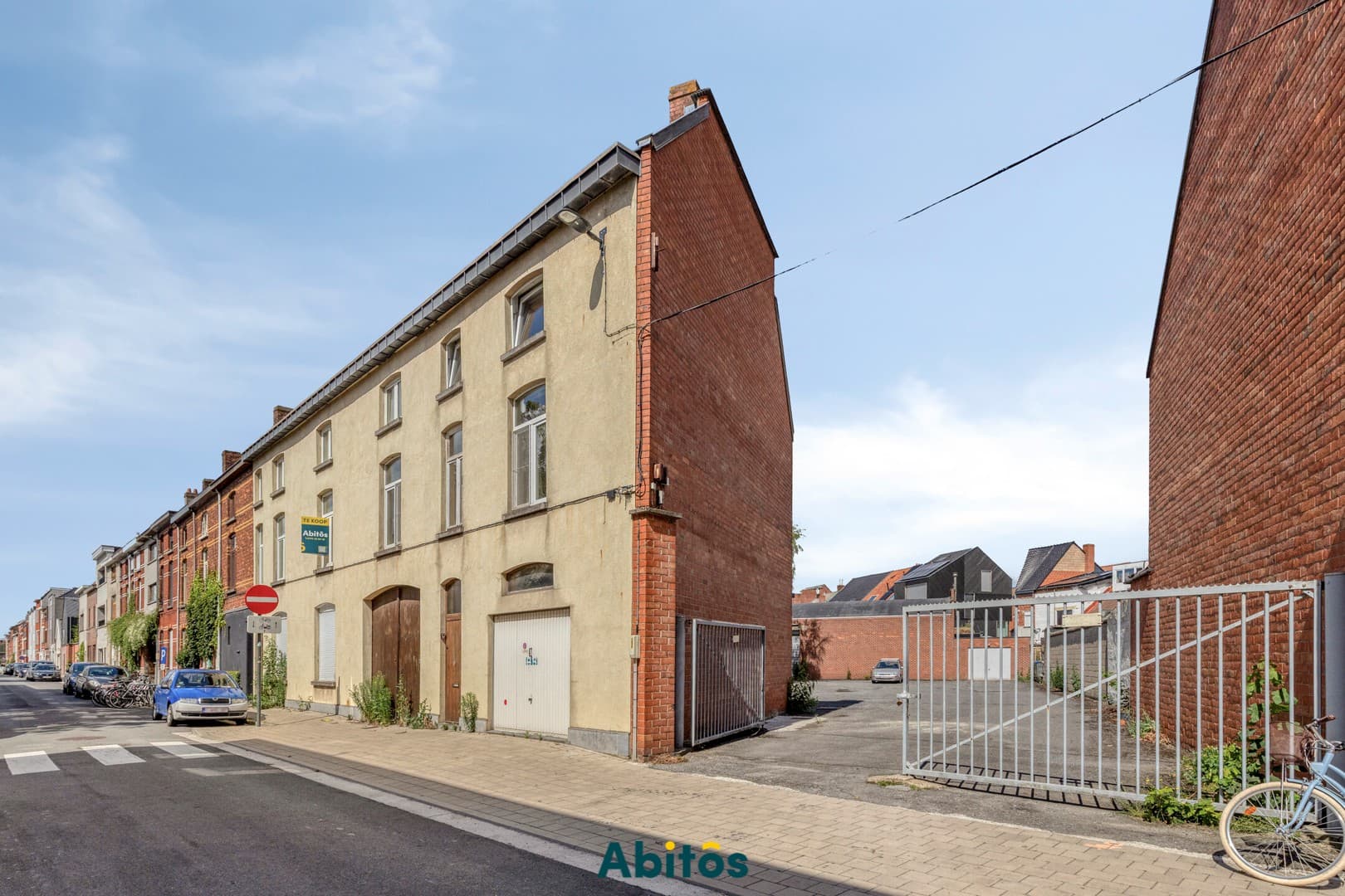 Projectsite van 1.404 m² in de Brugse Poort te Gent