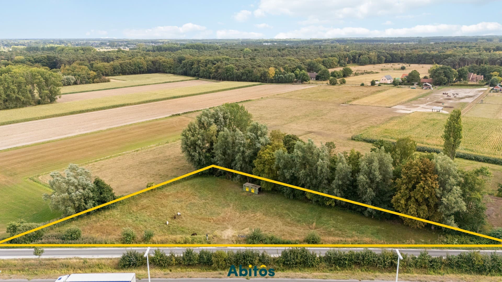 Unieke weide van 3.465 m², ideaal voor paardenliefhebbers