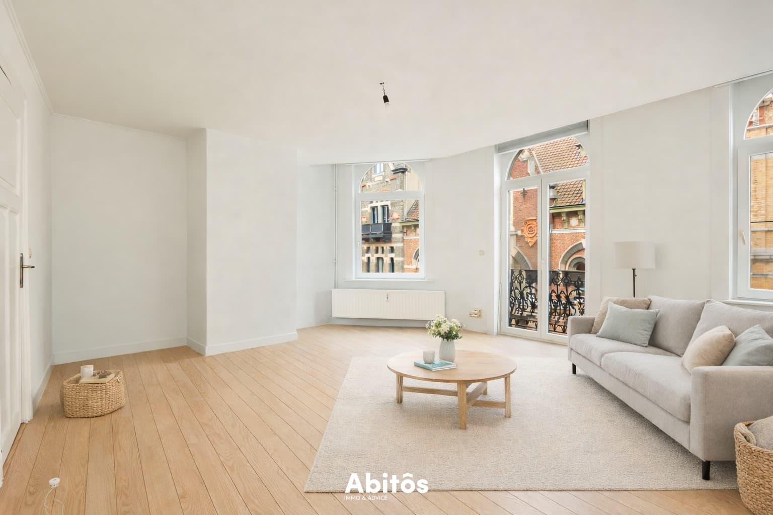 Unique triplex-apartment with 3 bedrooms and beautiful views in the heart of Ghent