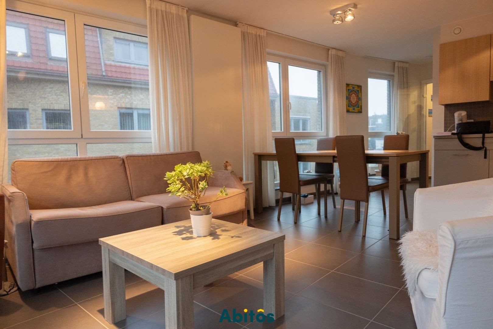 Modern hoekappartement met twee slaapkamers