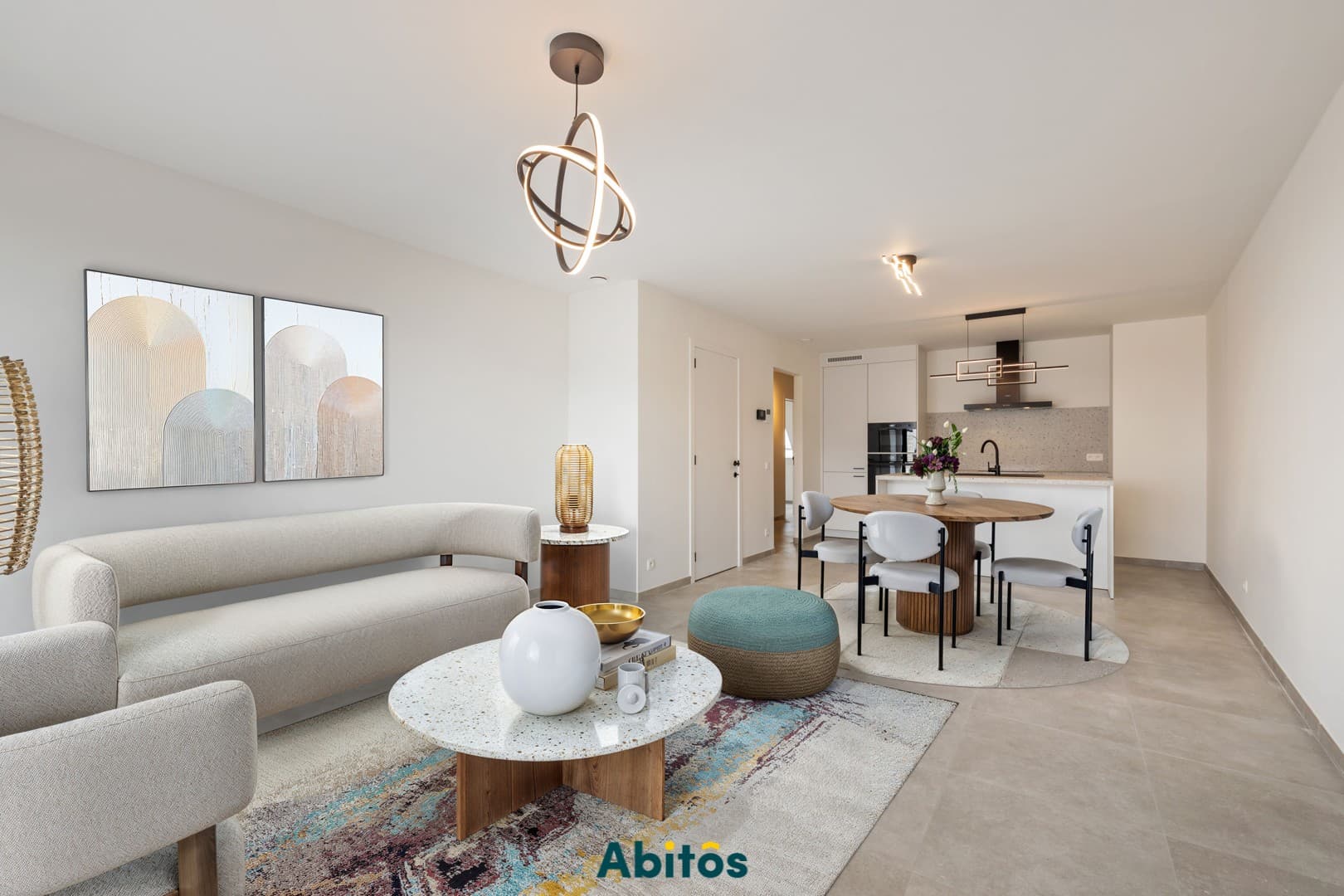 Nieuwbouw dakappartement met twee slaapkamers en garage
