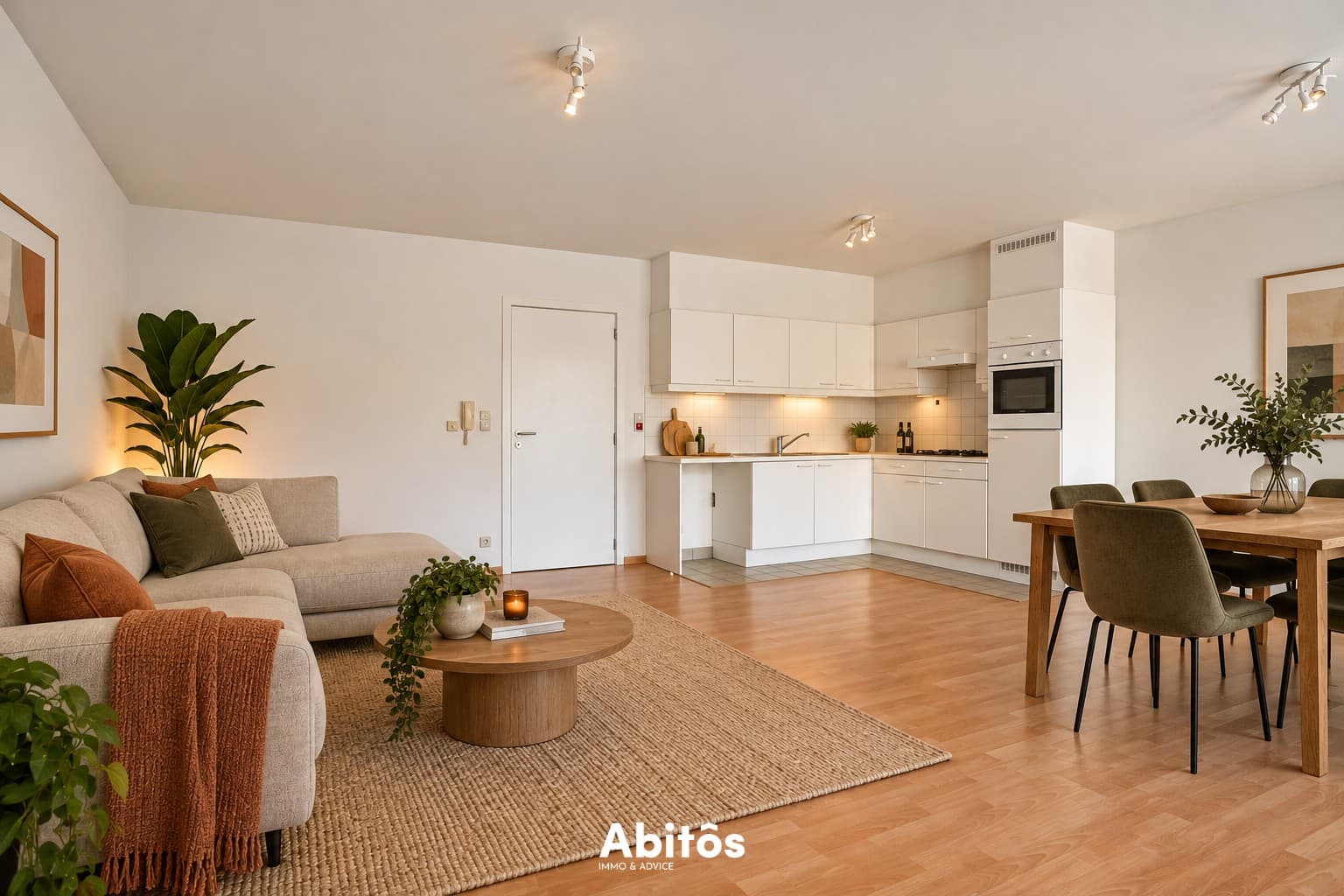 Energy-efficient two-bedroom apartment near Ghent University Hospital